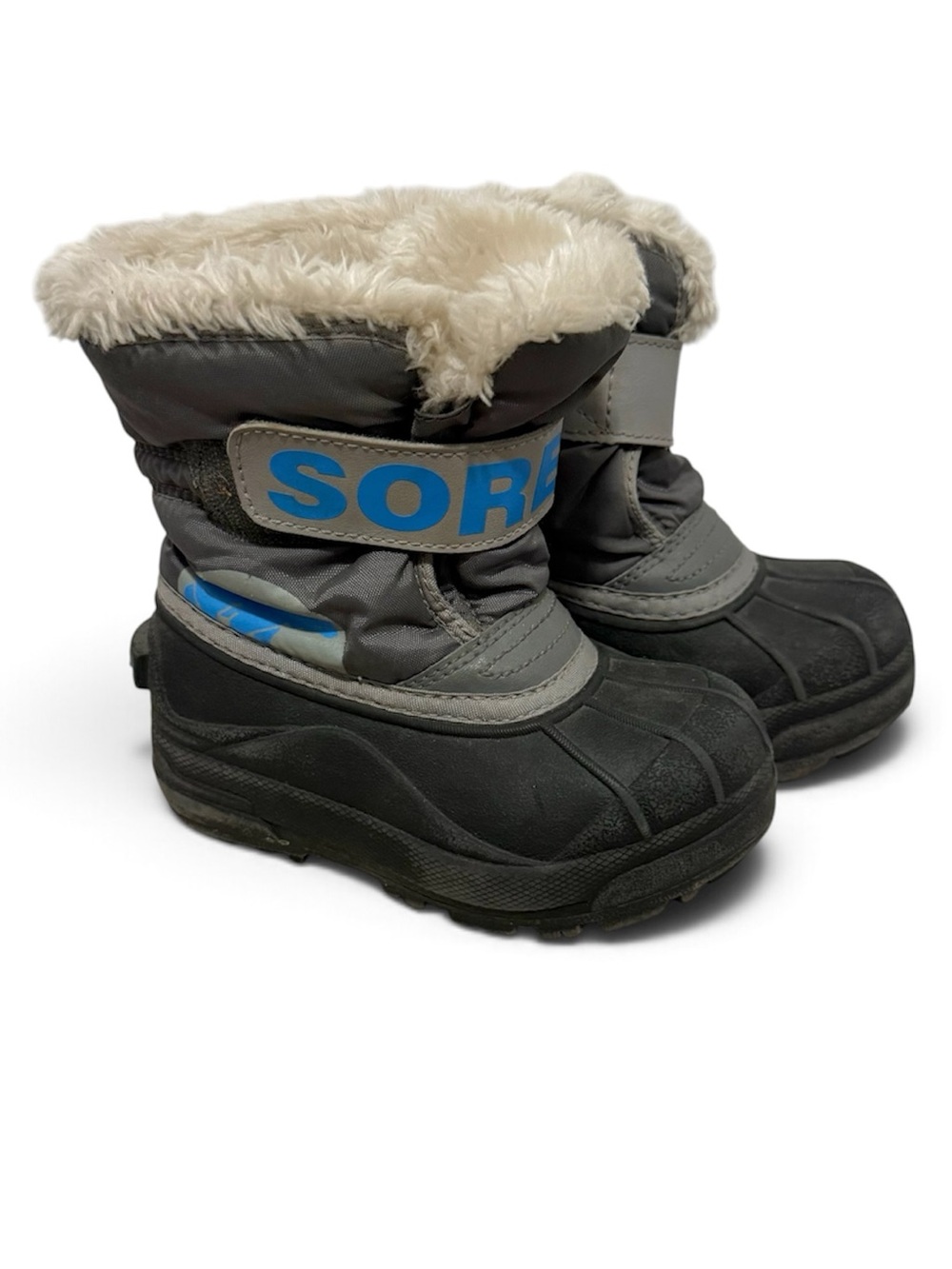 Sorel Toddler Boy's Boots Snow Commander Water Resistant Easy On Size 9
